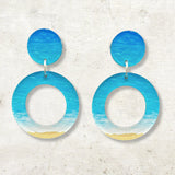 Earrings - Double Circles