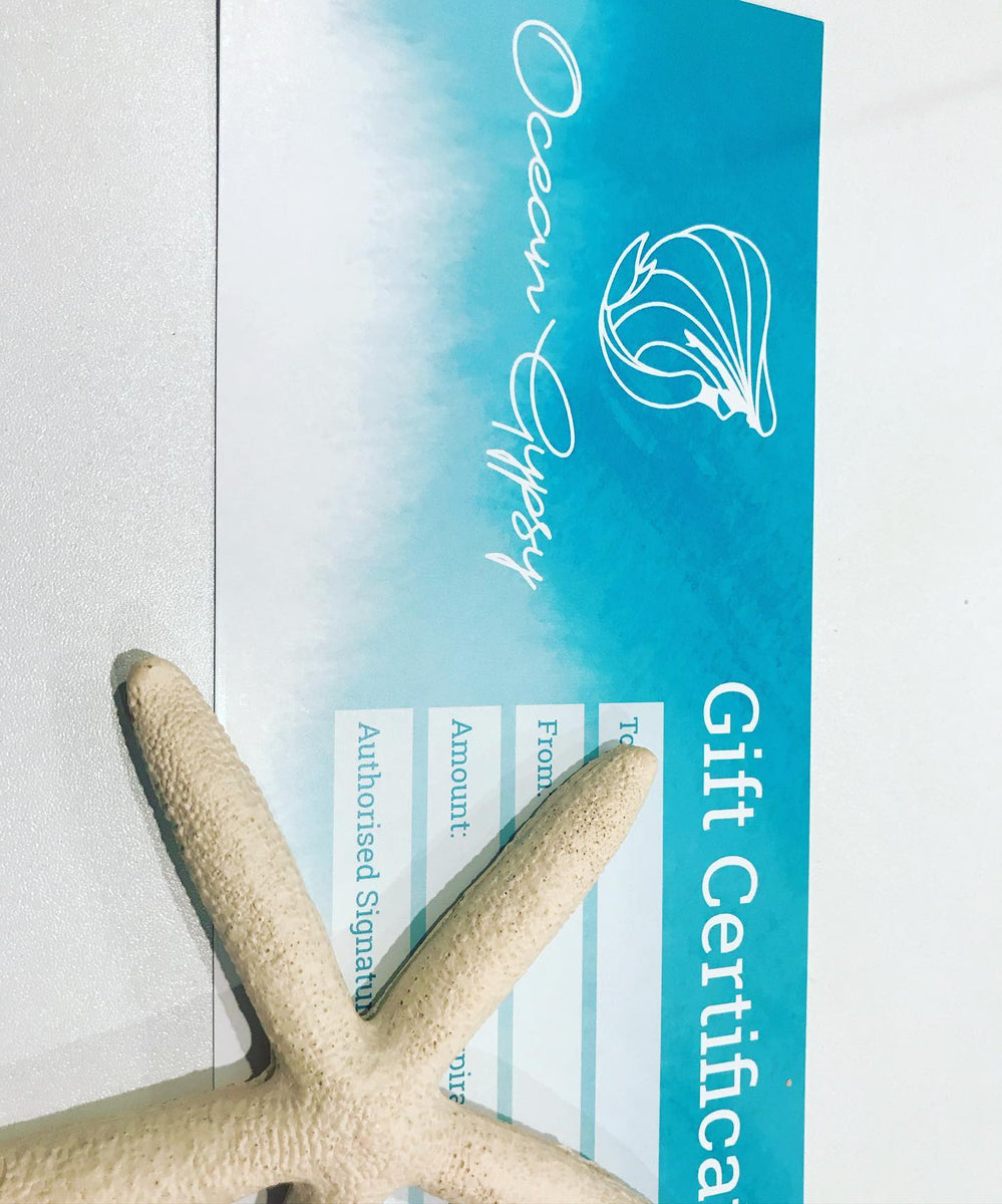 Ocean Gypsy Gift Voucher Ocean Gypsy Co.
