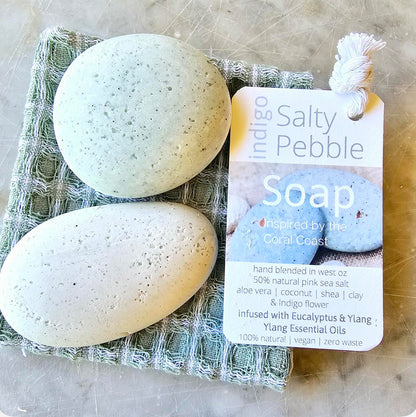 Salty Pebble Cleansing Bars  (MAY DELIVERY)