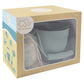 SALE PRICE $40 Silicone 8pc Bucket & Spade Set - Sage or Steel Blue