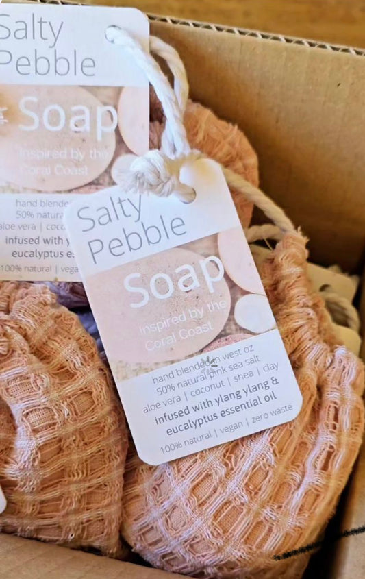 Salty Pebble Cleansing Bars  (MAY DELIVERY)