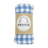Muslin Baby Swaddle/Wrap - Gingham