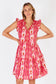 SALE PRICE $50 - 100% Cotton Dress - Heart Sleeveless (MAY DELIVERY)