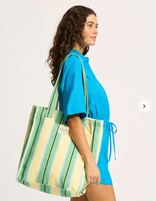 MOTHERS DAY SPECIAL $50 Seafolly Tote - Aurora Jade (MAY DELIVERY)
