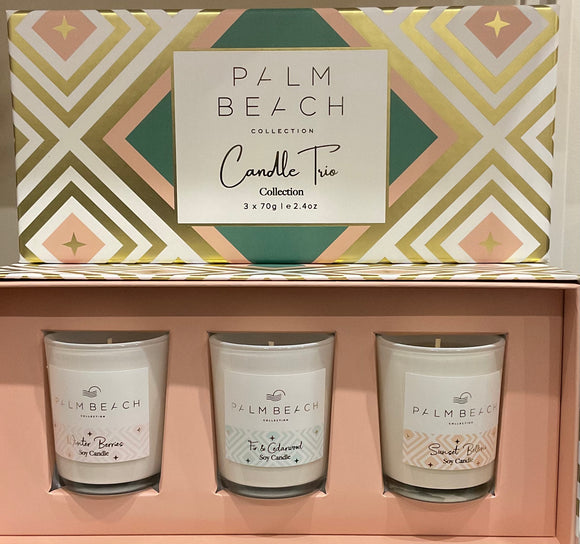 Palm Beach Mini Candle Trio Giftbox