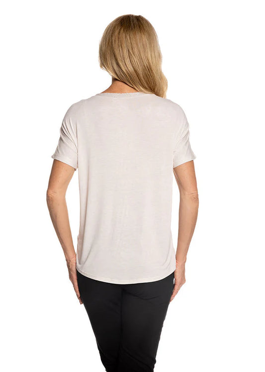 SALE PRICE $30 Jacey Top in Latte (MAY DELIVERY)