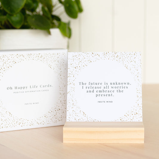 SALE PRICE $10 INSITE MINDS - Affirmation Cards - Oh Happy Life