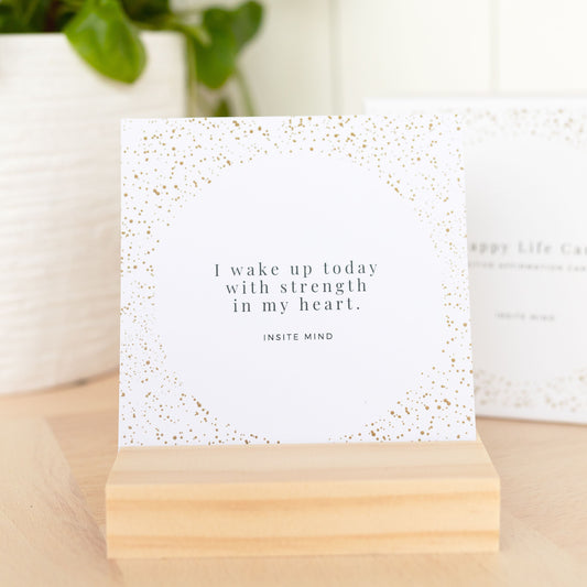SALE PRICE $10 INSITE MINDS - Affirmation Cards - Oh Happy Life