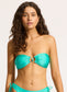 SALE PRICE $50 Seafolly Front Bandeau Bikini Top - Palermo