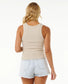 SALE PRICE $30 Rip Curl Tank Sea Shells Rib (MAY DELIVERY)