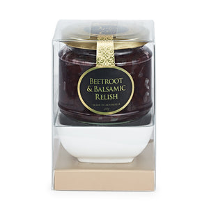 Beetroot & Balsamic Relish with bowl, 210g